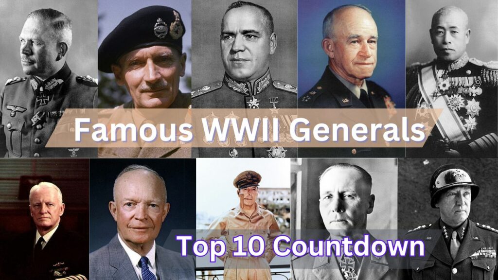Famous WWII Generals