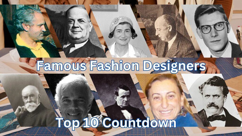Famous Fashion Designers